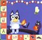 Bluey 12 Days Of Christmas Tabbed Board Book by 