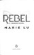 Rebel P/B by Marie Lu