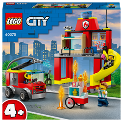 LEGO City Fire Fire Station and Fire Truck 60375