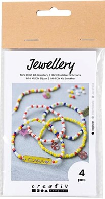Mini Craft Kit Jewellery, Shrink Plastic Bracelets, 1pk